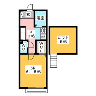 リヴェール湘南【2階】の間取り