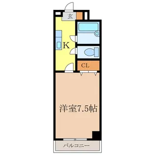 愛知県日進市赤池2【マンション】の間取り