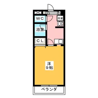 グリーンベル桜島【3階】の間取り