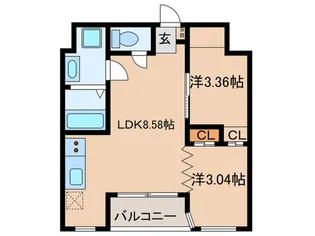 THE GRAND WIN【5階】の間取り