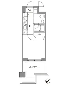 東京都目黒区青葉台1【マンション】の間取り