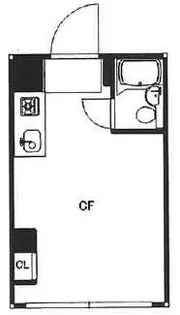スクエア中野新橋【3階】の間取り