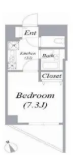 トア・ロード【4階】の間取り