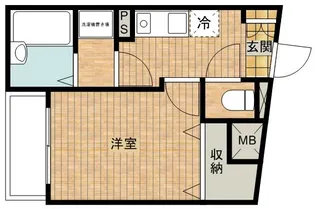 リネアパレス【2階】の間取り