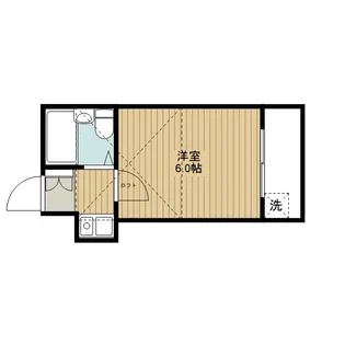 コンフォート山王【2階】の間取り