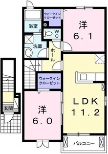 アーバン スペース【2階】の間取り