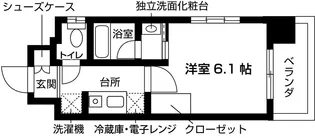 RESIDENCE石城町【9階】の間取り