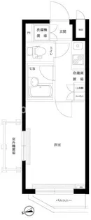 東京都品川区西品川1【マンション】の間取り