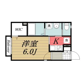 千葉県市原市八幡【アパート】の間取り