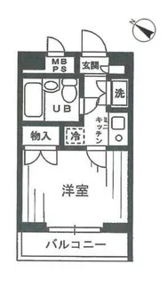 ワコーレ東村山【1階】の間取り