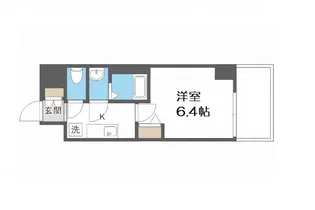 アドバンス大阪カーサ【11階】の間取り
