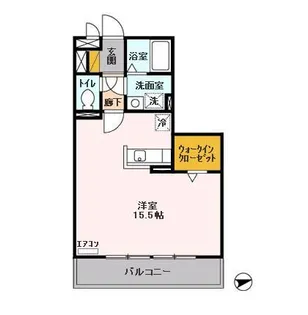 ボナール壱番館【2階】の間取り