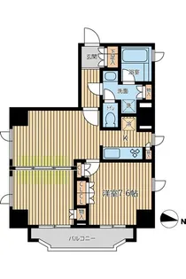 東京都千代田区麹町3【マンション】の間取り