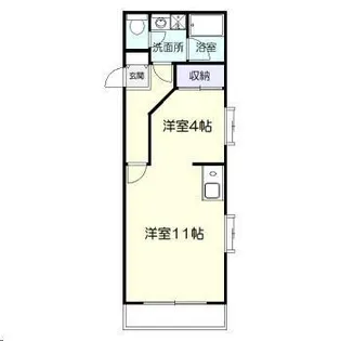 アーバンビレッジ清武【1階】の間取り