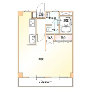 ハイツ雨宮【2階】の間取り