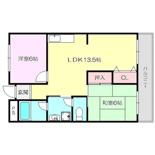 コーポラス・キド【2階】の間取り