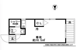 東宏ハイム西新宿【2階】の間取り