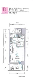 ヴェルト板橋【5階】の間取り
