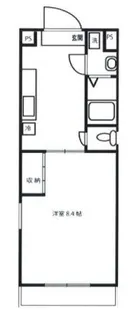 ツースリービル【2階】の間取り