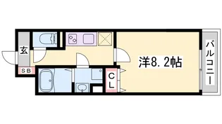 ボンニー元町【6階】の間取り