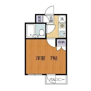 雅ビル【2階】の間取り