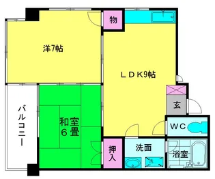 多賀ビル【4階】の間取り