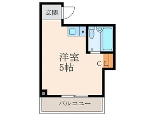 プチハイム【4階】の間取り
