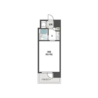 ジョイフル出屋敷【2階】の間取り