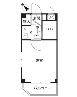 アメジストパレス【4階】の間取り