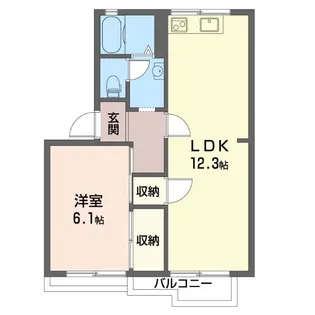 サンシャインプラザ【2階】の間取り