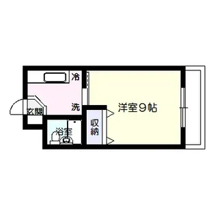 ラフィーヌ東原【2階】の間取り