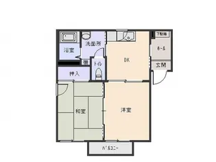 アネックスY【2階】の間取り