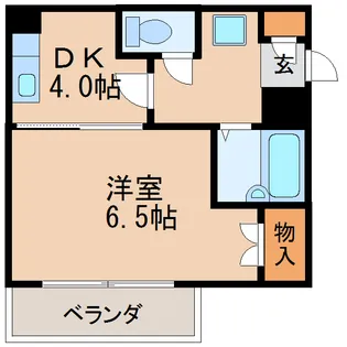 メゾンドマルキーズ【1階】の間取り