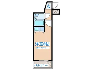 朝日プラザ国分町【4階】の間取り