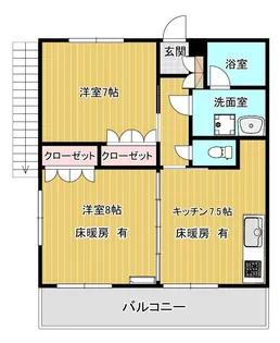 Panamera (パナメーラ)【2階】の間取り