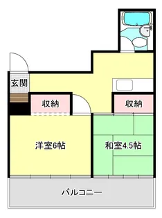 第二照国ビル【3階】の間取り
