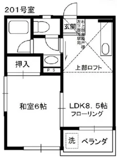 コート・エルム【2階】の間取り