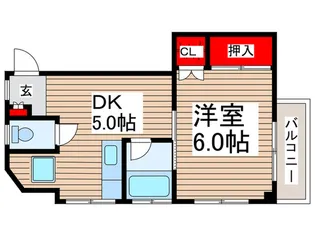 エクレ-ルIII【2階】の間取り