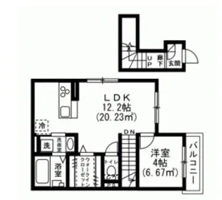 Grand Louvre【2階】の間取り