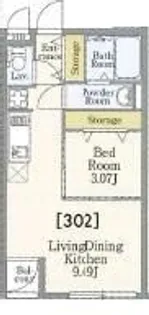 T’s SQUARE Ebara-Machi East【1階】の間取り