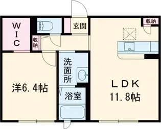 リオブランコ【1階】の間取り