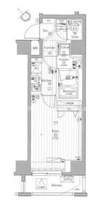 PREMIUM CUBE G 駒沢大学【5階】の間取り