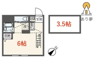 Le soleil Yokohama【1階】の間取り