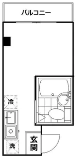 リプロン西小山【2階】の間取り