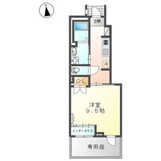 レインボーヒルズ ネクスト【1階】の間取り