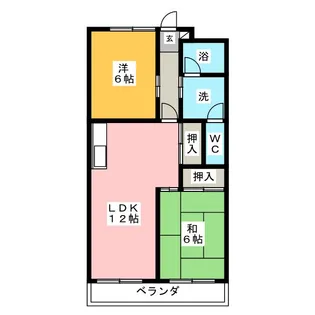 メゾン ドゥ フォレ【4階】の間取り