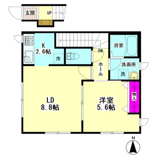 メイプル・ティンバーIII【2階】の間取り