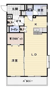 ウィンドミル【4階】の間取り