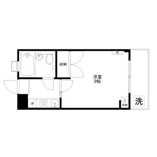 ハイシティー湖山 II【2階】の間取り