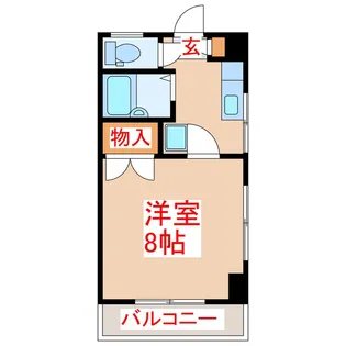 CASA fiore【1階】の間取り